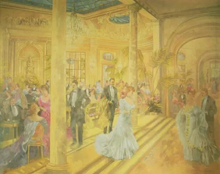 Palm Court - Winter at the Ritz