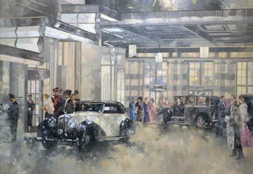The Savoy (olja på duk)