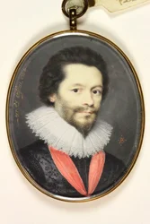 Sir Robert Harley, Myntverkets mästare (emalj)