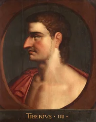 Kejsar Tiberius (Tiber, 42 avant JC-37) Rubens, Peter Paul