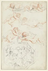 Studier av putti