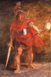 Aeneas i underjorden, c1600-1640.