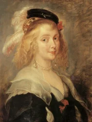 Porträtt av Helene Fourment