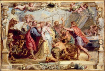 Briseis Given back to Achilles, 16301631