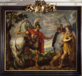 Decius M., Farväl / målning av Rubens