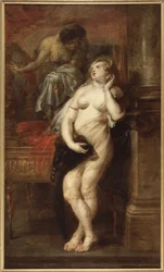 Deianira frestad av raseri, ca 1638