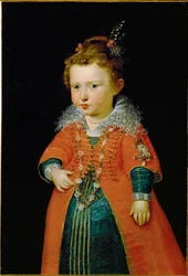 Eleonore Gonzaga, dotter till hertig Vincenzo, ca 1600-04 (olja på duk)