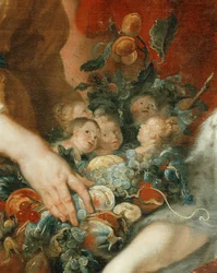 Ludvig XIII:s födelse i Fontainebleau den 27 september 1601