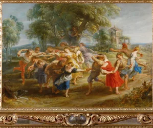 Böndernas dans, ca 1630 (målning på trä)