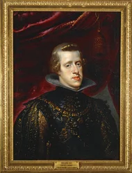 Filip IV, kung av Spanien (målning på duk)