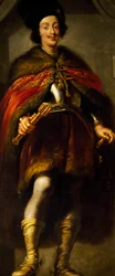 Porträtt av Ferdinand II, den helige romerske kejsaren (Graz