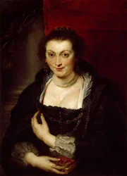 Porträtt av Isabella Brant, ca 1625.