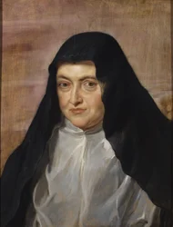 Porträtt av Isabella Clara Eugenia, ärkehertiginna av Österrike som nunna