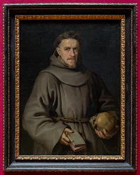 Porträtt av en franciskanermunk
