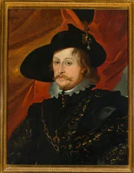 Porträtt av prins Władysław Vasa (1595-1648) i spansk dräkt