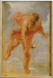 Prometheus för eld till jorden