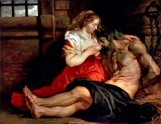 Romersk välgörenhet, cirka 1612