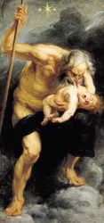 Saturnus slukar sin son