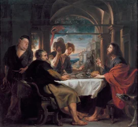 Nattvarden i Emmaus, ca 1638 (olja på duk)