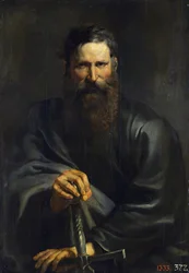 Aposteln Paulus, omkring 1615. Mått: 105.6 x 74 cm. Eremitaget, Sankt Petersburg