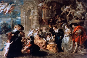Kärlekens trädgård, c1630