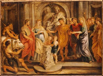 Konstantins och Faustas och Constantias och Licinius äktenskap