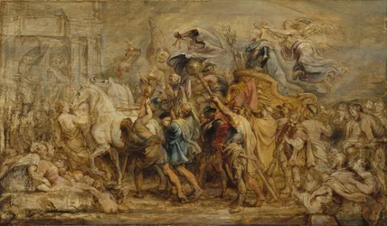 Henrik IV:s triumf, ca. 1630.