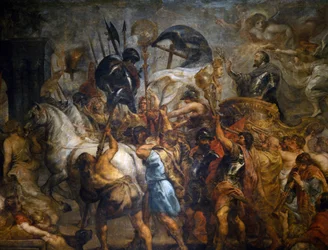 Henri IV:s triumferande inträde i Paris (22 mars