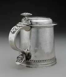 Tankard, c. 1710 (silver)