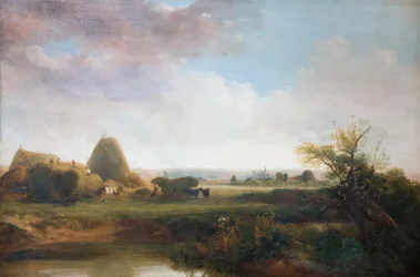 Slåtter, ca 1815-30 (olja på duk)