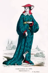 Adelskvinna under Karl VI av Frankrike, 1395 1882-1884