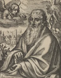 Matteus, från De fyra evangelisterna, 1610-20.