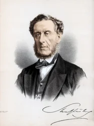Anthony Ashley Cooper, 7:e Earl of Shaftesbury, engelsk politiker och filantrop, c1890.