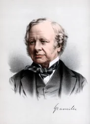 Granville Leveson-Gower, 2nd Earl Granville, brittisk liberal statsman, c1890.