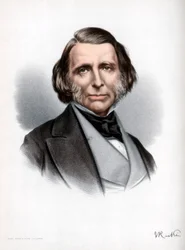 John Ruskin, brittisk författare, poet, konstnär och kritiker, c1890.