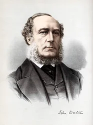 John Walter, brittisk moderat liberal politiker, ca 1890.
