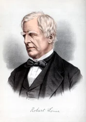 Robert Lowe, 1:e Viscount Sherbrooke, brittisk statsman, c1890.