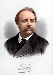 Sir Charles Santley, engelsk sångare, c1890.