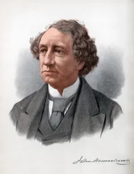 Sir John Alexander Macdonald, Kanadas 1:e premiärminister, c1890.