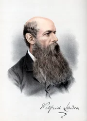 Sir Wilfrid Lawson, brittisk politiker och nykterhetskämpe, c1890.