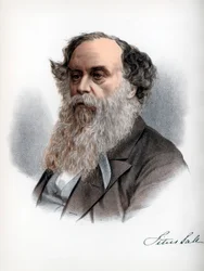 Titus Salt, brittisk ullhäftare och industriman, c1890.