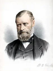 William Edward Forster, brittisk liberal politiker, c1890.