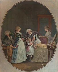Buketterna, eller mormorsdagen, 1788, 1913