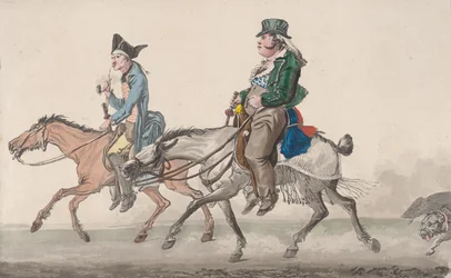 Vägen till Poissy, 1816.
