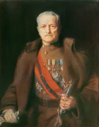 General John Pershing (1860-1948) (olja på duk)