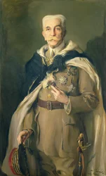 Marskalk Louis Hubert Gonzalve Lyautey (1854-1934) 1929 (olja på duk)