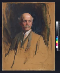 Sir Charles Walston, före 1937 (olja på duk)