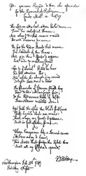 Dikt av Dr Doddridge, 1746, 1840.