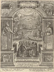 Dop, från serien De sju sakramenten, 1576., 1576.