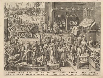 Justice Justicia från The Virtues, ca. 1559-60.